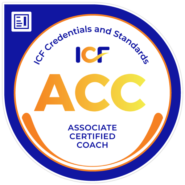 ICF Associate Certified Coach (ACC) badge